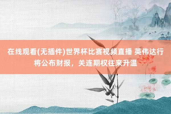 在线观看(无插件)世界杯比赛视频直播 英伟达行将公布财报，关连期权往来升温