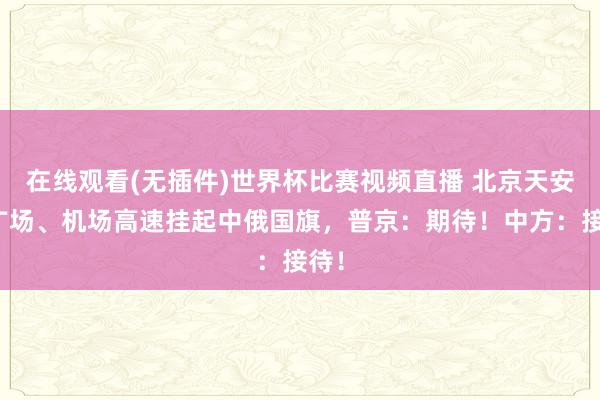在线观看(无插件)世界杯比赛视频直播 北京天安门广场、机场高速挂起中俄国旗，普京：期待！中方：接待！