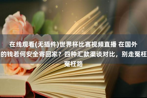在线观看(无插件)世界杯比赛视频直播 在国外挣的钱若何安全寄回家？四种汇款渠谈对比，别走冤枉路